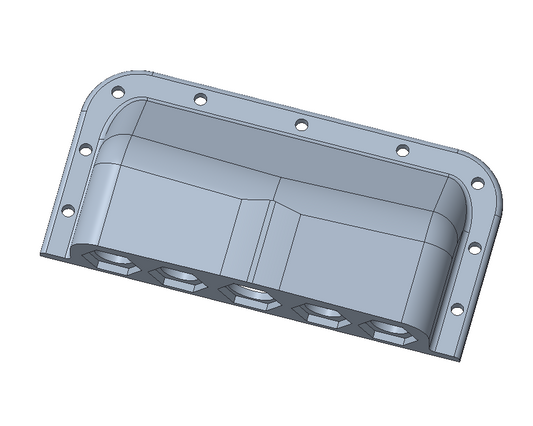 4x M20, 1x M24 Gland mount