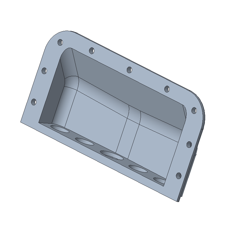4x M20, 1x M24 Gland mount